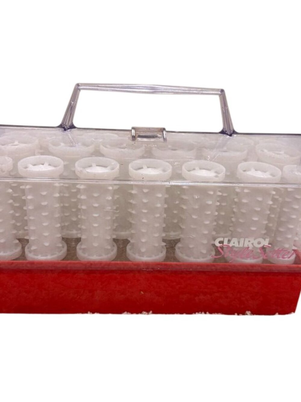 Clairol 20 Instant Hairsetter Model C20S-Z With Rollers & Case Made In Denmark